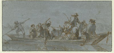 De veerboot door Jan Frans Soolmaker